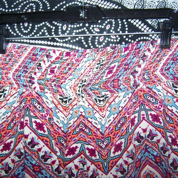 Joe B Aztec Wide Leg Pants Sz M - Picture 2 of 5